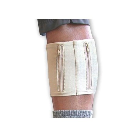 EN ROUTE TRAVELWARE En Route Travelware 065 5 x 5.5 in. Leg Band Keep Valuables Hidden - Tan 65